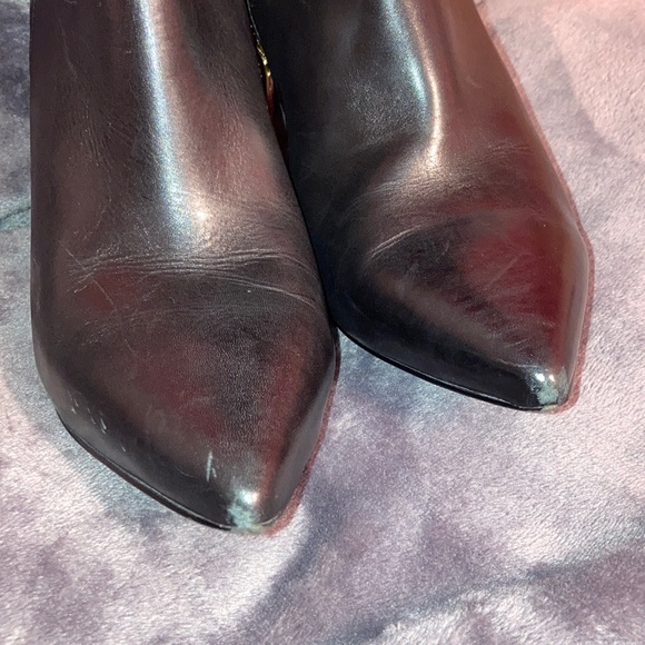 LEONA MICHAEL KORS LEATHER HEELS - Picture 3 of 9